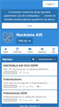 Mobile Screenshot of nackdalafotboll.se